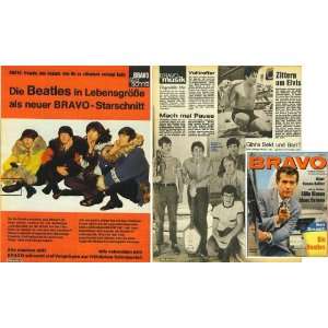   45 1965 German Magazine Beatles Brian Jones Hollies 