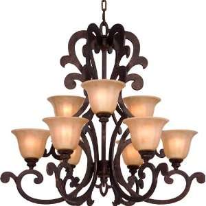  Celeste 9 Light Chandelier H32 W35