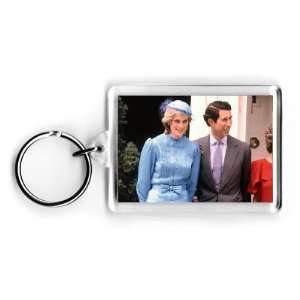  Prince Charles and Princess Diana   Acrylic Keyring 