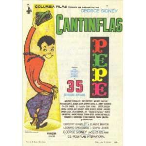   Spanish 27x40 Cantinflas Dan Dailey Shirley Jones