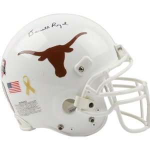 Darrell Royal Texas Longhorns Autographed Game Used Helmet