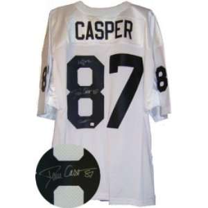 Dave Casper Signed Raiders White Jersey