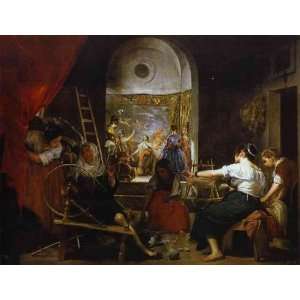 Hand Made Oil Reproduction   Diego Velazquez   50 x 38 inches   The 
