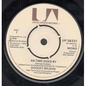   GOES BY 7 INCH (7 VINYL 45) UK UNITED ARTISTS DOOLEY WILSON Music