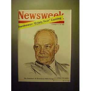  Dwight D. Eisenhower December 14, 1953 Newsweek Magazine 