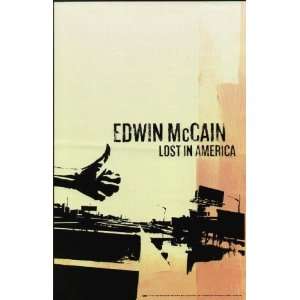  Edwin McCain Lost America 2006 CD Promo Poster