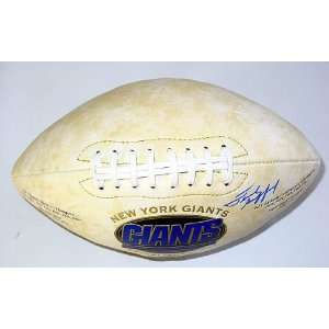 Frank Gifford Signed NFL New York Giants Football & Video Proof