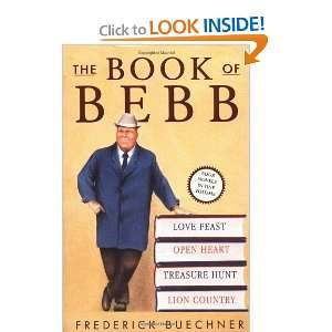  The Book of Bebb [Paperback] Frederick Buechner Books
