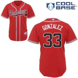 Fredi Gonzalez Atlanta Braves Authentic Alternate Cool Base Jersey By 