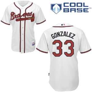  Fredi Gonzalez Atlanta Braves Authentic Home Cool Base 