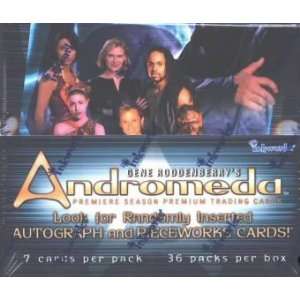 Inkworks Gene Roddenberrys Andromeda Premiere Trading Card Sealed Box