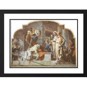  Tiepolo, Giovanni Battista 24x19 Framed and Double Matted 