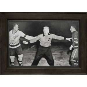 GORDIE HOWE Signed Framed 36 x 26 Canvas WGA LE 19   Autographed NHL 