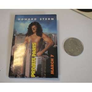 Howard Stern Private Parts Promotional Button