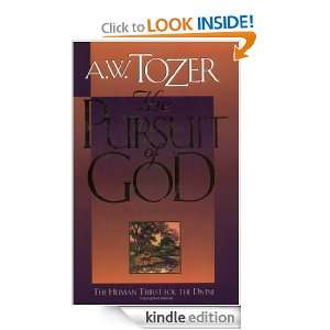   Pursuit of God A.W. Tozer, James L. Snyder  Kindle Store
