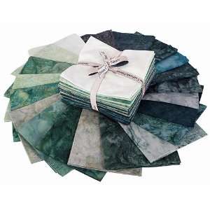  Hoffman 1895 SPEARMINT Fat Quarters 20 Fabric FQs