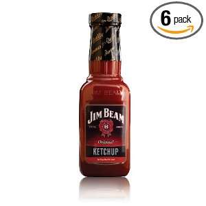 Jim Beam Original Ketchup, 16 Ounce (Pack of 6)  Grocery 