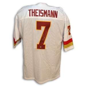 Joe Theismann Hand Signed Redskins White Jersey w/ Inscription