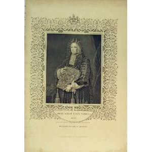  Portrait John Lord Somers Earl Hardwick C1830 Kneller 