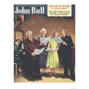 John Bull, Singing, Choirs Practice, the Villages Halls Magazine, UK 
