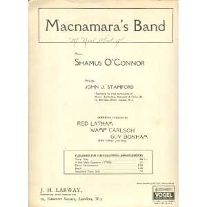  Macnamaras Band Shamus OConnor, John J. Stamford, Red 