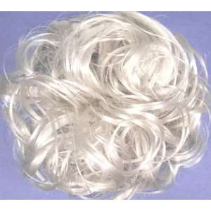   PONY FASTENER Hair Scrunchie Wig KATIE #60 SILVER WHITE by MONA LISA