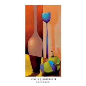  Simple Pleasures II by Maurice Evans. Size 22.00 X 11.00 