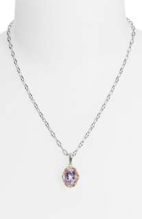 Tacori Color Medley Semiprecious Oval Pendant Necklace ( 