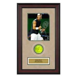  Lleyton Hewitt Australian Open Framed Autographed Tennis 