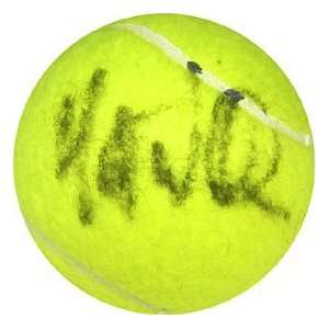 Mats Wilander Autographed / Signed Tennis Ball