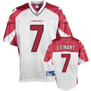 Matt Leinart White Reebok NFL Premier Arizona Cardinals Jersey