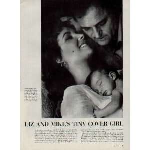TAYLOR and MIKE TODDS Tiny Little Cover Girl, Elizabeth Frances Todd 