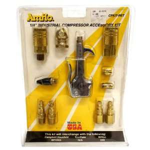  Amflo 1/4 Industrial Compressor Accessory Kit CPKIT RET 