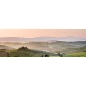  Belvedere at Dawn, Valle De Orcia, Tuscany, Italy Travel 