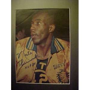 Nate Thurmond Philadelphia Warriors Autographed 11 X 14 Professionally 