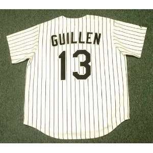 OZZIE GUILLEN Chicago White Sox Majestic 2006 Home Baseball Jersey