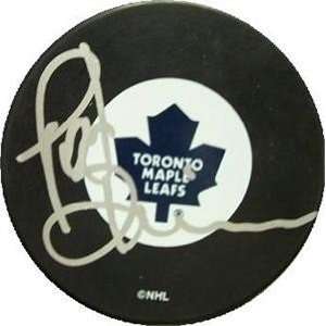 Pat Quinn Autographed/Hand Signed Hockey Puck (Toronto Maple Leafs)
