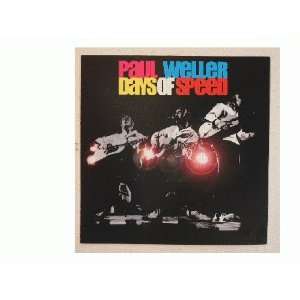 Paul Weller Poster Days Of Speed The Jam
