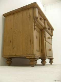 Victorian Pine Cupboard / Cabinet / Sideboard C1860  