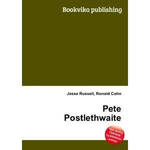  Pete Postlethwaite Ronald Cohn Jesse Russell Books