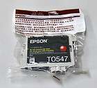 EPSON R800R1800 4 OEM Factory MATT BLACK Ink Cartridge #T054820