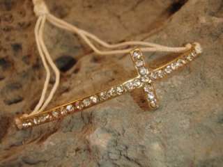   Bracelet Crystal Rhinestone Faith Religious Christian Jewelry  