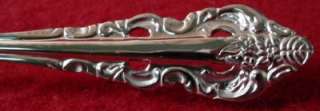 WALLACE silver ANTIQUE BAROQUE stainless SOUP SPOON  
