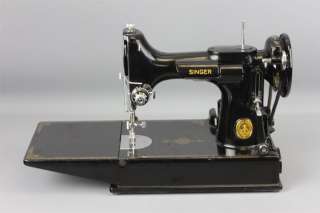   Featherweight Sewing Machine 221  1 with Feet Attachments and Case