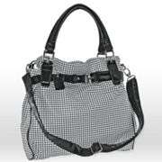 Collective by Buxton Checked Belted Tote