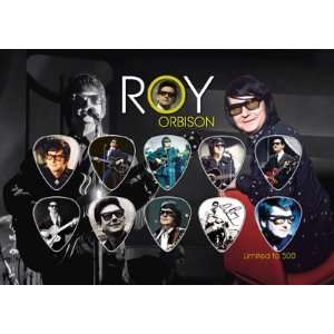 Roy Orbison Signed Autographed 500 Limited Edition Guitar Pick Set 
