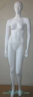 Brand New White Color Female Adult Mannequin Torso 22W  