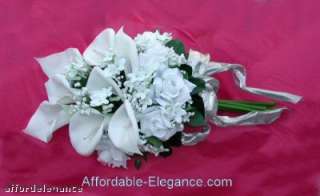   reception items in Silk Wedding Flowers Bouquet Decor 