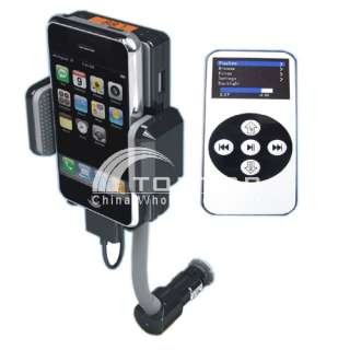 FM Transmitter/Car Charger/Holder for iPhone touch ipod  