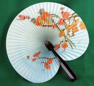 Vintage Paper Folding Fan Made in China  